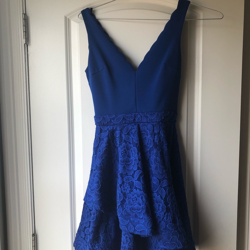 Royal Blue Dress